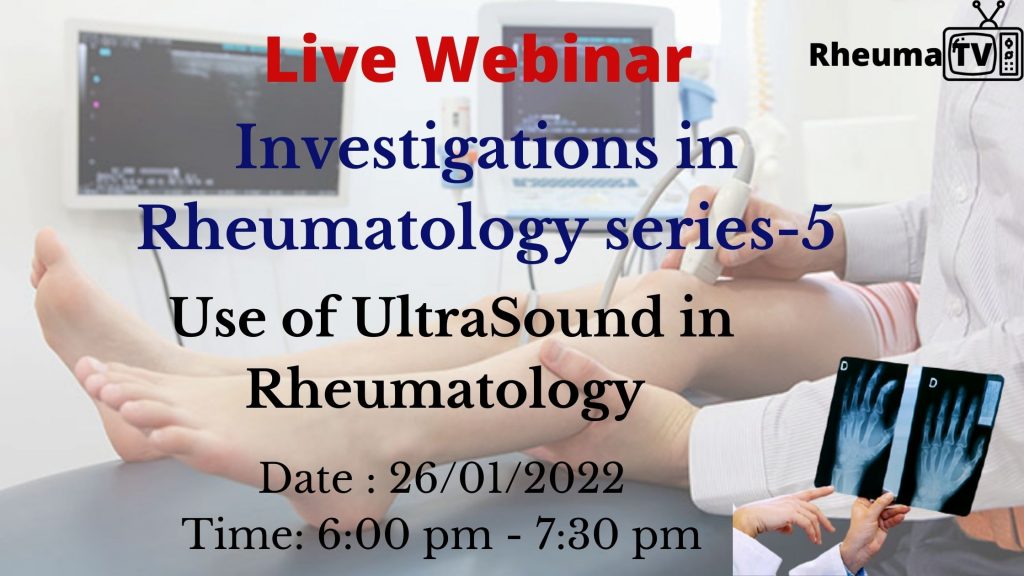 Investigation in Rheumatology series5 Rheuma Tv