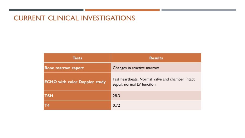 Current clinical investigations
