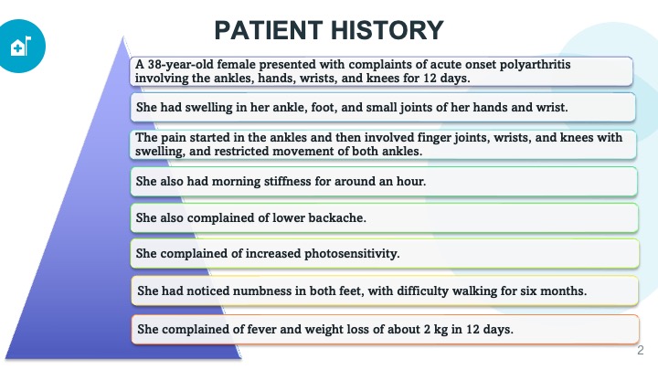 PATIENT HISTORY
