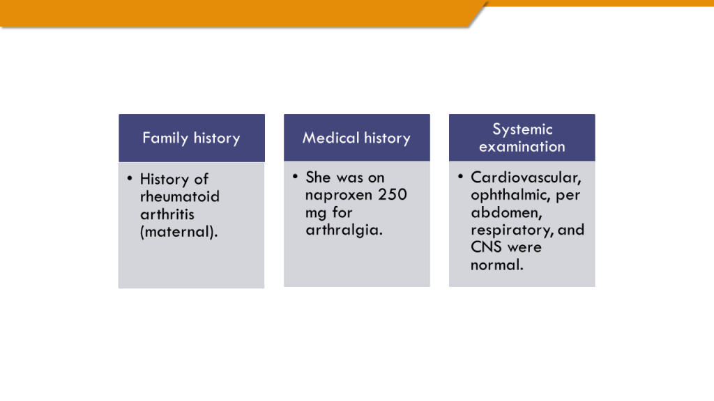 Patient history - 3