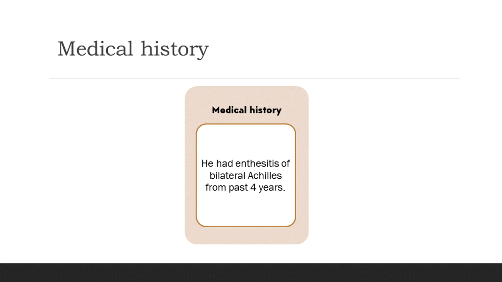 Medical history