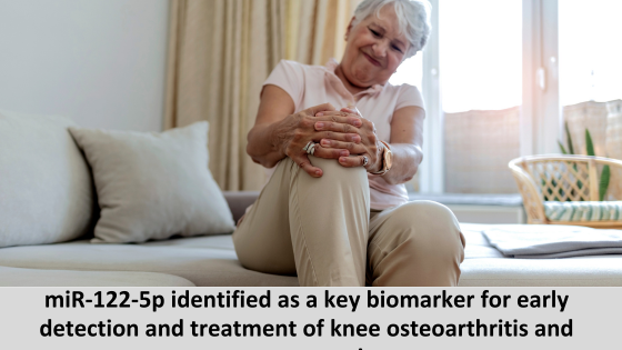 miR-122-5p identified as a key biomarker for early detection and treatment of knee osteoarthritis and osteoporosis