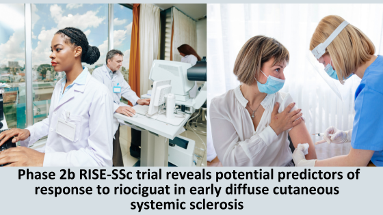 Phase 2b RISE-SSc trial reveals potential predictors of response to riociguat in early diffuse cutaneous systemic sclerosis