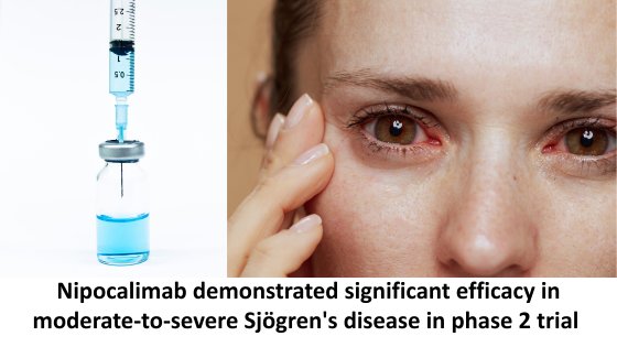 Nipocalimab demonstrated significant efficacy in moderate-to-severe Sjögren’s disease in phase 2 trial